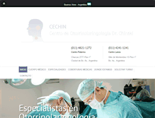 Tablet Screenshot of cechin.com.ar